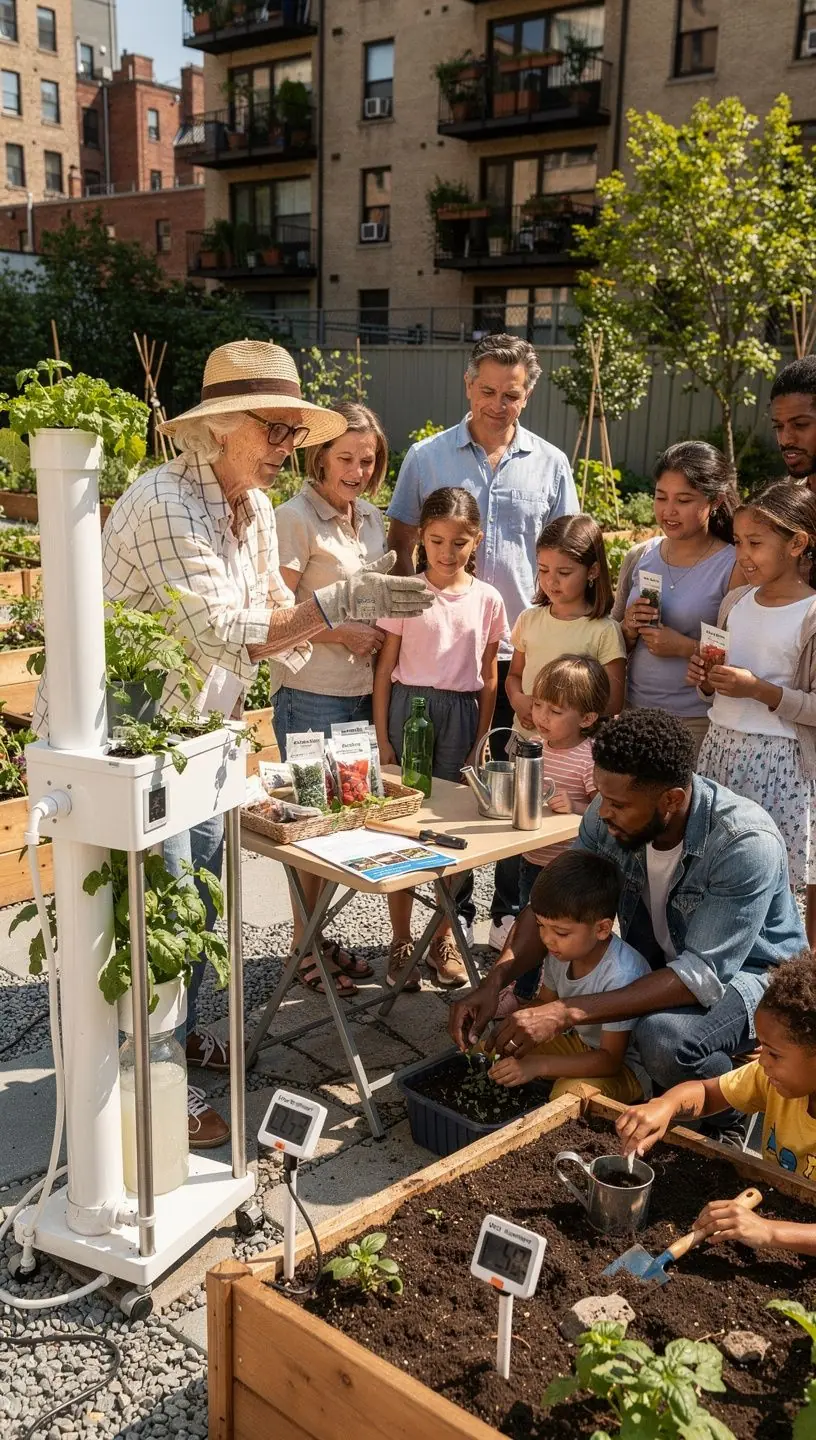 Modern residential neighborhood featuring smart street lighting enhancing safety and energy efficiency.